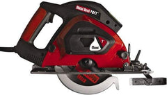 M.K. MORSE - 9 Amps, 7" Blade Diam, 3,500 RPM, Electric Circular Saw - 6' Cord Length, 20mm Arbor Hole, Right Blade - Eagle Tool & Supply