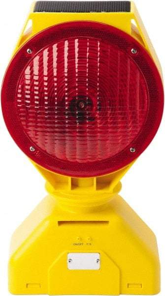 TAPCO - 7-1/2" Wide Barricade Light - Red - Eagle Tool & Supply