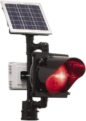 TAPCO - 13 Watt LED Roadway Light - Red Polycarbonate Lens, Pole Mount - Eagle Tool & Supply