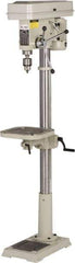 Enco - 346mm Swing, Step Pulley Drill Press - 16 Speed, 3/4 hp, Single Phase - Eagle Tool & Supply