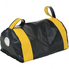 Vestil - Vinyl Duffel Bag (Style) Dock Seal Draft Blocker - 18" Strip Width x 12" Strip Thickness, Black - Eagle Tool & Supply