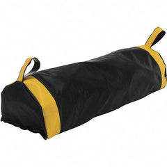 Vestil - Vinyl Duffel Bag (Style) Dock Seal Draft Blocker - 36" Strip Width x 12" Strip Thickness, Black - Eagle Tool & Supply