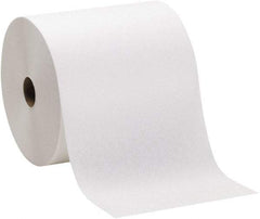 Georgia Pacific - Hard Roll of 1 Ply White Paper Towels - 7-7/8" Wide, 1,000' Roll Length - Eagle Tool & Supply