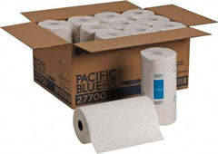 Georgia Pacific - Perforated Roll of 2 Ply White Paper Towels - 11" Wide - Eagle Tool & Supply