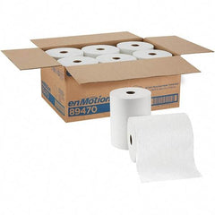 Georgia Pacific - Hard Roll of 1 Ply White Paper Towels - 10" Wide, 800' Roll Length - Eagle Tool & Supply