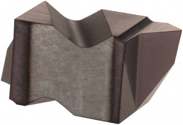 Hertel - ITK2 Grade HC225, Internal/External 60° V Threading Insert - 0.6 to 1.75mm & 14 to 44 TPI Ext Pitch, 10 to 20mm & 12 to 24 TPI Int Pitch, Right Hand Insert, TiAlN Finish, Carbide - Eagle Tool & Supply