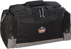 Ergodyne - 3,780 Cubic Inch, Polyester Empty Gear Bag - 12 Inch Wide x 12 Inch Deep x 25 Inch High, Black - Eagle Tool & Supply