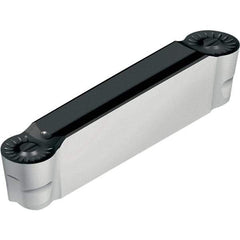 Walter - 2R1.20LGX Grade WTA33, 1.2mm Cutting Width Carbide Grooving Insert - Left Hand, TiCN/Al2O3 Finish - Eagle Tool & Supply
