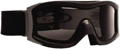 bolle SAFETY - Size Universal, Smoke (Color) Anti-Fog & Scratch Resistant Lens, Safety Goggles - Indirect Vent, Black Frame - Eagle Tool & Supply