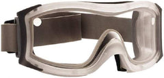 bolle SAFETY - Size Universal, Clear Anti-Fog & Scratch Resistant Lens, Safety Goggles - Indirect Vent, Clear Frame - Eagle Tool & Supply
