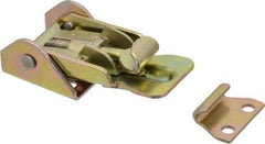 Value Collection - 3-13/32" Long x 1-3/16" Wide, Adjustable Toggle Latch - Steel, with Yellow Chromate Finish - Eagle Tool & Supply