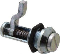 Dzus - 1/4 Turn Pawl Latch - 0.32 to 0.91 Grip, Zinc Plated Steel - Eagle Tool & Supply