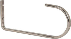 Sugatsune - 45/64" Wide x 10-1/4" High x 5/16" Thick, Overhead Hook - 4-5/16" Projection, Polished - Eagle Tool & Supply