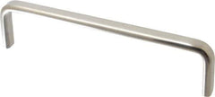 Sugatsune - 9/16" Handle Diam, Polished Stainless Steel Drawer Pull - 1-31/32" Projection, 8-1/8" Center to Center, 8-1/8" Long - Eagle Tool & Supply
