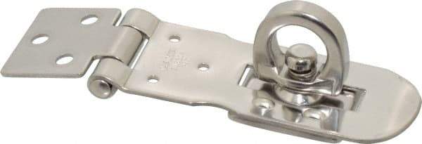 Sugatsune - 2-15/16" Long x 1-1/16" Wide, Durable Hasp - Stainless Steel - Eagle Tool & Supply