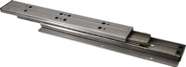 Sugatsune - 11.81" Slide Length, 13.22" Travel Length, Stainless Steel Ball Bearing Slide TSS3 - 1-1/16" Wide, 1-3/4" High, 210 Lb Capacity at Full Extension, Satin Finish - Eagle Tool & Supply