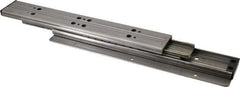 Sugatsune - 11.81" Slide Length, 13.22" Travel Length, Stainless Steel Ball Bearing Slide TSS3 - 1-1/16" Wide, 1-3/4" High, 210 Lb Capacity at Full Extension, Satin Finish - Eagle Tool & Supply