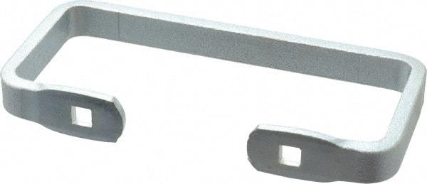 Made in USA - 7-23/32" Long, Grab Handle - Zinc Finish, Steel - Eagle Tool & Supply