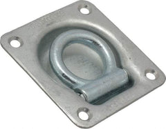 Value Collection - Zinc Finish Trap Door Ring - 1" High x 3-3/4" Wide - Eagle Tool & Supply