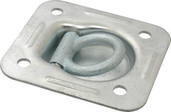 Value Collection - Zinc Finish Trap Door Ring - 1" High x 4-1/2" Wide - Eagle Tool & Supply