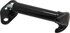 Value Collection - 4-1/2" Long x 2-11/16" Wide x 1-15/32" High, Hood Latch - with Black Finish - Eagle Tool & Supply