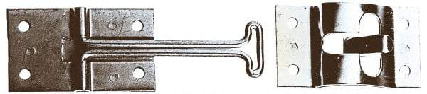 Made in USA - 7-1/2" Long Zinc Door Holder - 6" Stem Length - Eagle Tool & Supply