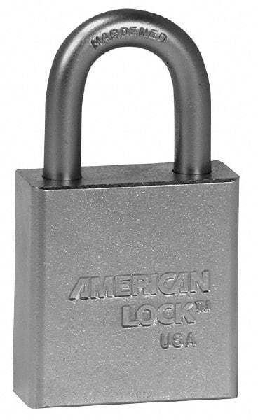 American Lock - 3" Shackle Clearance, Keyed Alike A5202 Padlock - 5/16" Shackle Diam, Steel - Eagle Tool & Supply