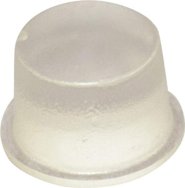 Made in USA - 0.62" Wide x 0.4" High, Self Adhesive Polyurethane Bumpers - Cylindrical - Eagle Tool & Supply