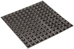 Made in USA - 0.335" Wide x 0.085" High, Self Adhesive Polyurethane Bumpers - Hemispherical - Eagle Tool & Supply
