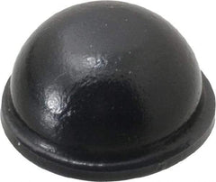 Made in USA - 0.62" Wide x 0.31" High, Self Adhesive Polyurethane Bumpers - Hemispherical - Eagle Tool & Supply
