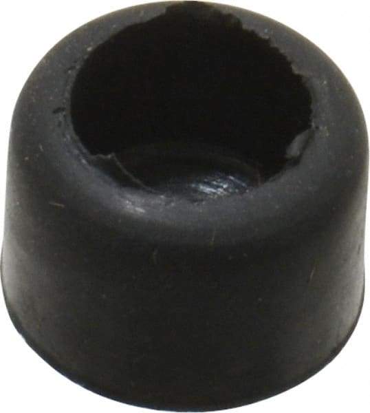 Made in USA - 1/4 Thread, 1/4" High, Rubber Bumpers - Recessed, 3/16" C-Projection Gage Line to Nose End, 3/8" Minor Axis - Eagle Tool & Supply