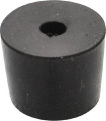 Made in USA - 5/16 Thread, 1/2" High, Rubber Bumpers - Recessed, 1/4" C-Projection Gage Line to Nose End, 5/8" Minor Axis - Eagle Tool & Supply