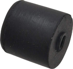 Made in USA - 5/16 Thread, 5/8" High, Rubber Bumpers - Recessed, 5/16" C-Projection Gage Line to Nose End, 5/8" Minor Axis - Eagle Tool & Supply