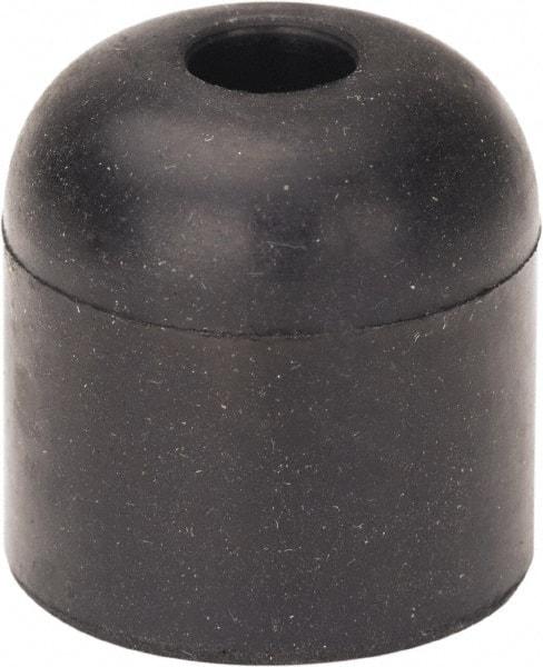 Made in USA - 5/16 Thread, 1" High, Rubber Bumpers - Recessed, 5/8" C-Projection Gage Line to Nose End, 1" Minor Axis - Eagle Tool & Supply
