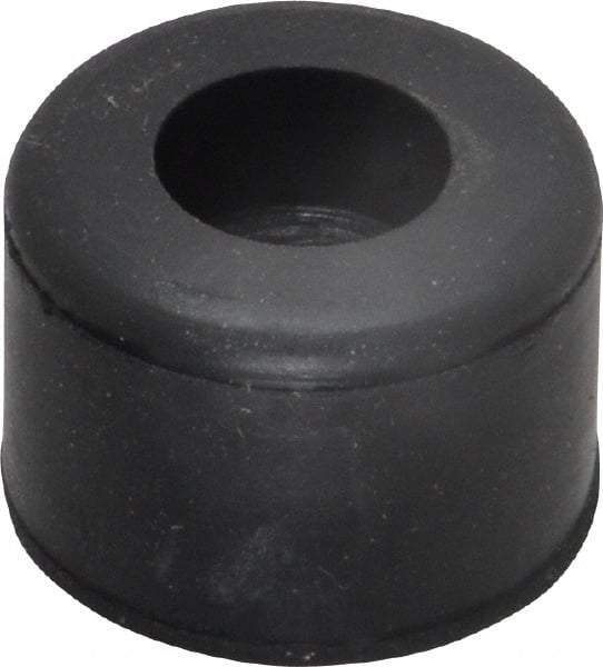Made in USA - 3/8 Thread, 1/2" High, Rubber Bumpers - Recessed, 1/4" C-Projection Gage Line to Nose End, 3/4" Minor Axis - Eagle Tool & Supply
