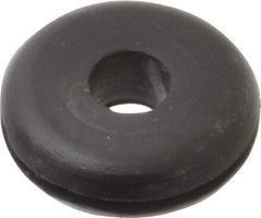 Made in USA - 1" OD, 5/16" Thick Grommet - Buna-N Rubber, 3/4" Slot Diam x 1/16" Slot Width - Eagle Tool & Supply