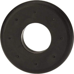 Made in USA - 1-13/16" OD, 3/8" Thick Grommet - Buna-N Rubber, 1-7/16" Slot Diam x 1/16" Slot Width - Eagle Tool & Supply