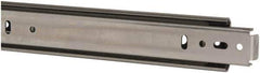 Knape & Vogt - 26" Slide Length, 19.5" Travel Length, Chrome Drawer Slide - Chrome Finish - Eagle Tool & Supply