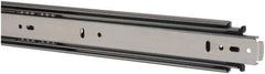 Knape & Vogt - 28" Slide Length, Chrome Box or Vertical File Drawer Slide - 18" Wide, Chrome Finish - Eagle Tool & Supply