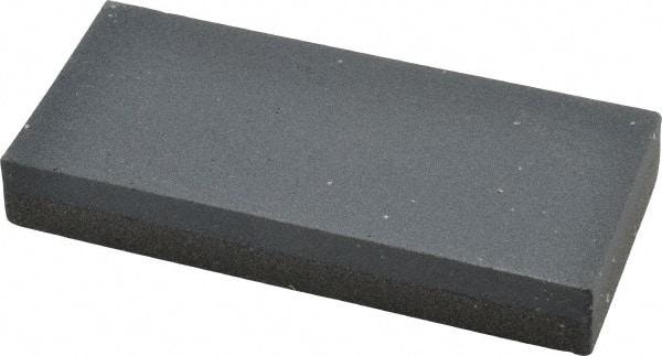 Norton - 4" Long x 1-3/4" Wide x 5/8" Thick, Silicon Carbide Sharpening Stone - Rectangle, Coarse, Fine Grade - Eagle Tool & Supply