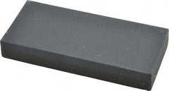 Norton - 4" Long x 1-3/4" Wide x 5/8" Thick, Silicon Carbide Sharpening Stone - Rectangle, Coarse, Fine Grade - Eagle Tool & Supply