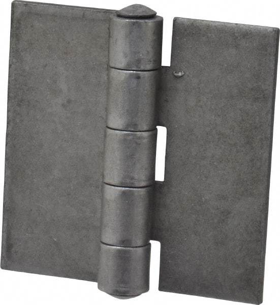 Stanley - 2-1/2" Long x 2-1/2" Wide, Extra Heavy Full Surface Hinge - Steel, Plain Finish - Eagle Tool & Supply