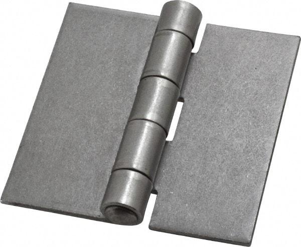 Stanley - 3" Long x 3" Wide, Extra Heavy Full Surface Hinge - Steel, Plain Finish - Eagle Tool & Supply