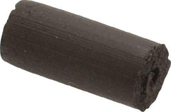 Cratex - 1/4" Max Diam x 1/2" Long, Cylinder, Rubberized Point - Medium Grade, Silicon Carbide, 1/16" Arbor Hole, Unmounted - Eagle Tool & Supply