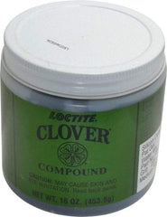 Loctite - 1 Lb Water Soluble Compound - Compound Grade Very Fine, 220 Grit, Black & Gray, Use on General Purpose - Eagle Tool & Supply