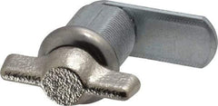 Made in USA - 21/32" Max Thickness, Thumb Turn Panel - Zinc Die Cast Coated - Eagle Tool & Supply