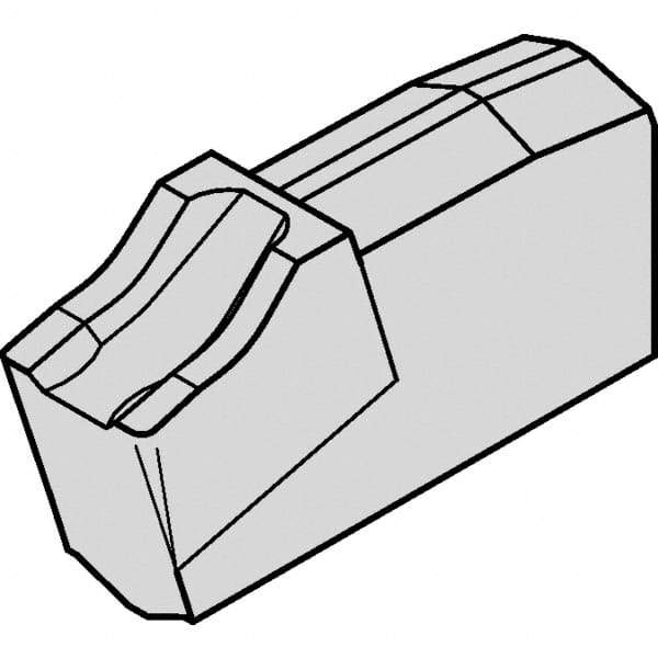 Kennametal - ODG4158 GD Grade KCPK30 Carbide Milling Insert - TiN/TiCN/Al2O3 Finish, 0.1831" Thick, 0.2mm Corner Radius - Eagle Tool & Supply