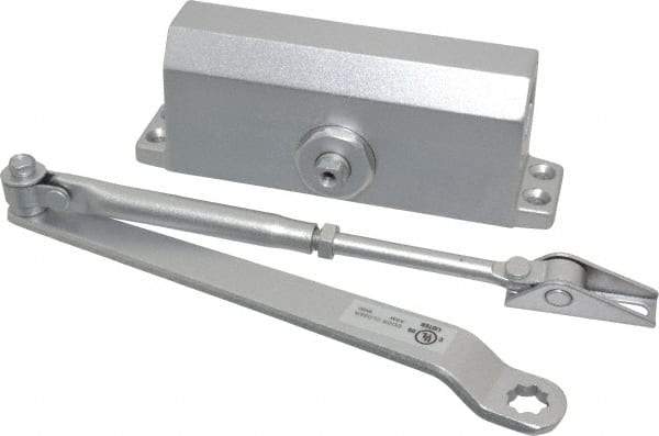 Value Collection - Manual Damper - Aluminum Finish, Non-Handed - Eagle Tool & Supply