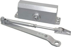 Value Collection - Manual Damper - Aluminum Finish, Non-Handed - Eagle Tool & Supply