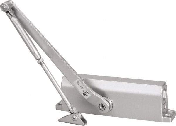 Value Collection - Manual Damper - Aluminum Finish, Non-Handed - Eagle Tool & Supply